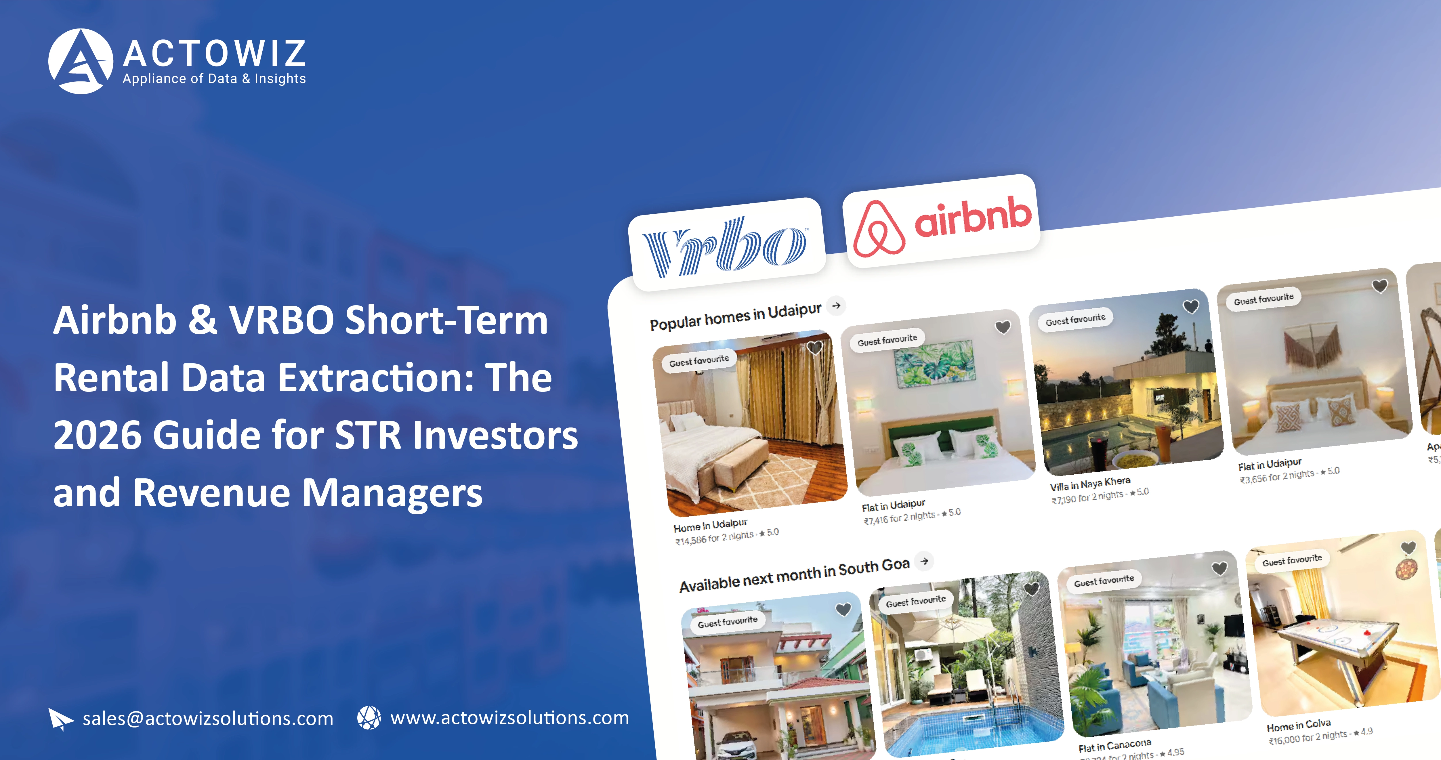 Airbnb & VRBO Short-Term Rental Data Extraction The 2026 Guide for STR Investors and Revenue Managers